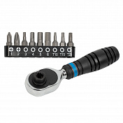 Набор вставок (бит) с трещоткой 1/4;, TORX, HEX, PH, 10 предметов KING TONY 1001MR King Tony  1001MR 2