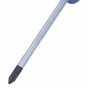 Отвертка крестовая Phillips 1х75 мм, держатель  Мастак   041-01075H  2