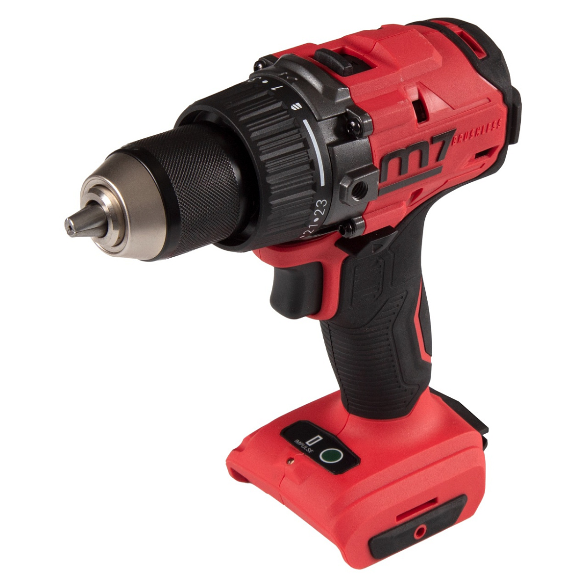 Аккумуляторная дрель-шуруповерт 18 В, импульсная, без аккумулятора и ЗУ