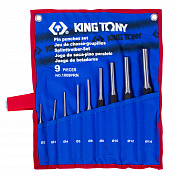 Набор выколоток, чехол из теторона, 9 предметов KING TONY 1009PRN King Tony  1009PRN  1