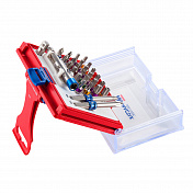 Набор вставок (бит) 1/4;, TORX, HEX, PZ, PH, SLOT, 28 предметов МАСТАК 058-11028C Мастак   058-11028C 1