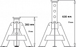 NORDBERG СТОЙКА  механическая 8 тонн  H=380-608 мм