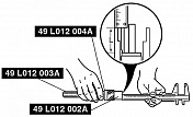 Монтажная гайка для запрессовки направляющей втулки клапана Mazda   CT-B057 1