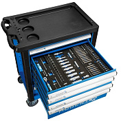 Инструментальная тележка 6 полок c набором инструмента 214 предметов Högert  HT7G056 3
