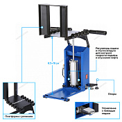 Лифт для колес к шиномонтажным станкам Nordberg  NTL21 4