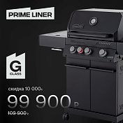 Газовый гриль G class 3B PRIMELINER  77225  28