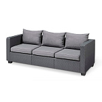 Диван трёхместный из пластика Salta 3 Seater Sofa