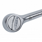 Трещотка 1/4", 45 зубцов, дисковый механизм  Мастак   010-25405H 2