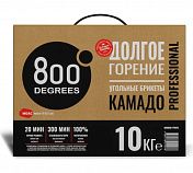 Угольные брикеты 800 Degrees Professional, коробка 10 кг. 800 Degrees  800DGR-PRO10  1