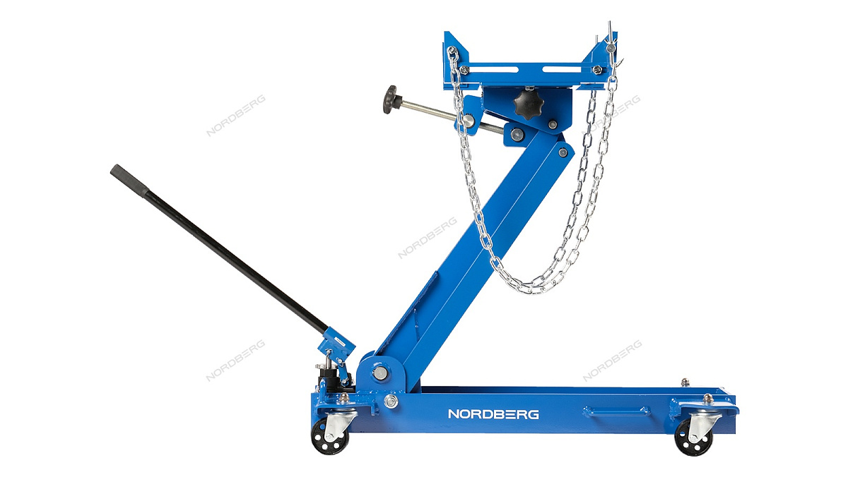 ДОМКРАТ подкатной, грузоподъемность 0,5 тонн, трансмиссионный