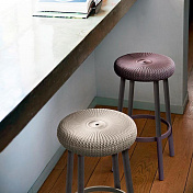 Высокий барный табурет с металлическими ножками Cozy Bar Stool 1