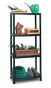 Стеллаж Plus - Shelf 60 /4 shelves (17206643) Keter  256740  1