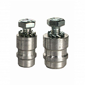 Переходник фиксации шлангов 1/4" port taps (комплект 2 шт.)   000010506