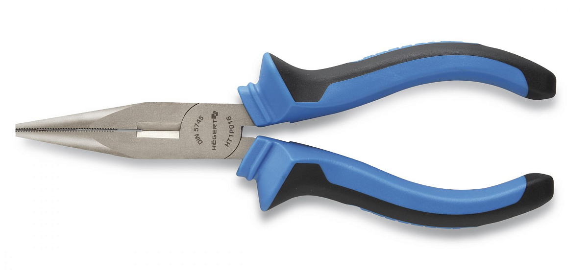 Длинногубцы удлиненные с прямыми губками 160 мм