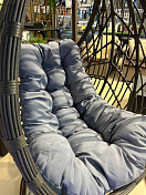Подвесное кресло из искусственного ротанга N886-W70 Light Grey 4