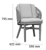 Комплект деревянной мебели Mali Tagliamento  TAG/MALI_DINNER  9