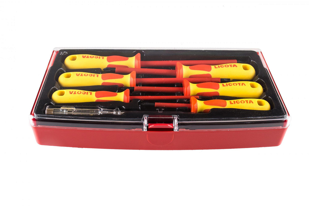 ASD-900K1 Набор отверток VDE 1000В 7пр