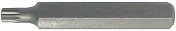 BSM37506 Бита 10 мм Spline M6 75 мм Licota  BSM37506 2