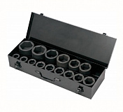 Набор ударных головок 1" 15 пр. 22-60 мм Garwin  626556-1