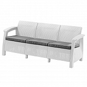 Тройной диван из пластика CORFU LOVE SEAT MAX