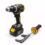  Дрель-шуруповерт ударная аккумуляторная PRO 13 мм, 20В, 2*4Ач, 160Нм Runtec  RT-ID226 2