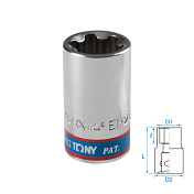 Головка торцевая TORX Plus King Tony  