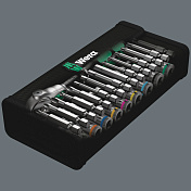 Набор с трещоткой, привод 1/4", метрический 8100 SA 6 Zyklop Speed Wera  WE-004016 7