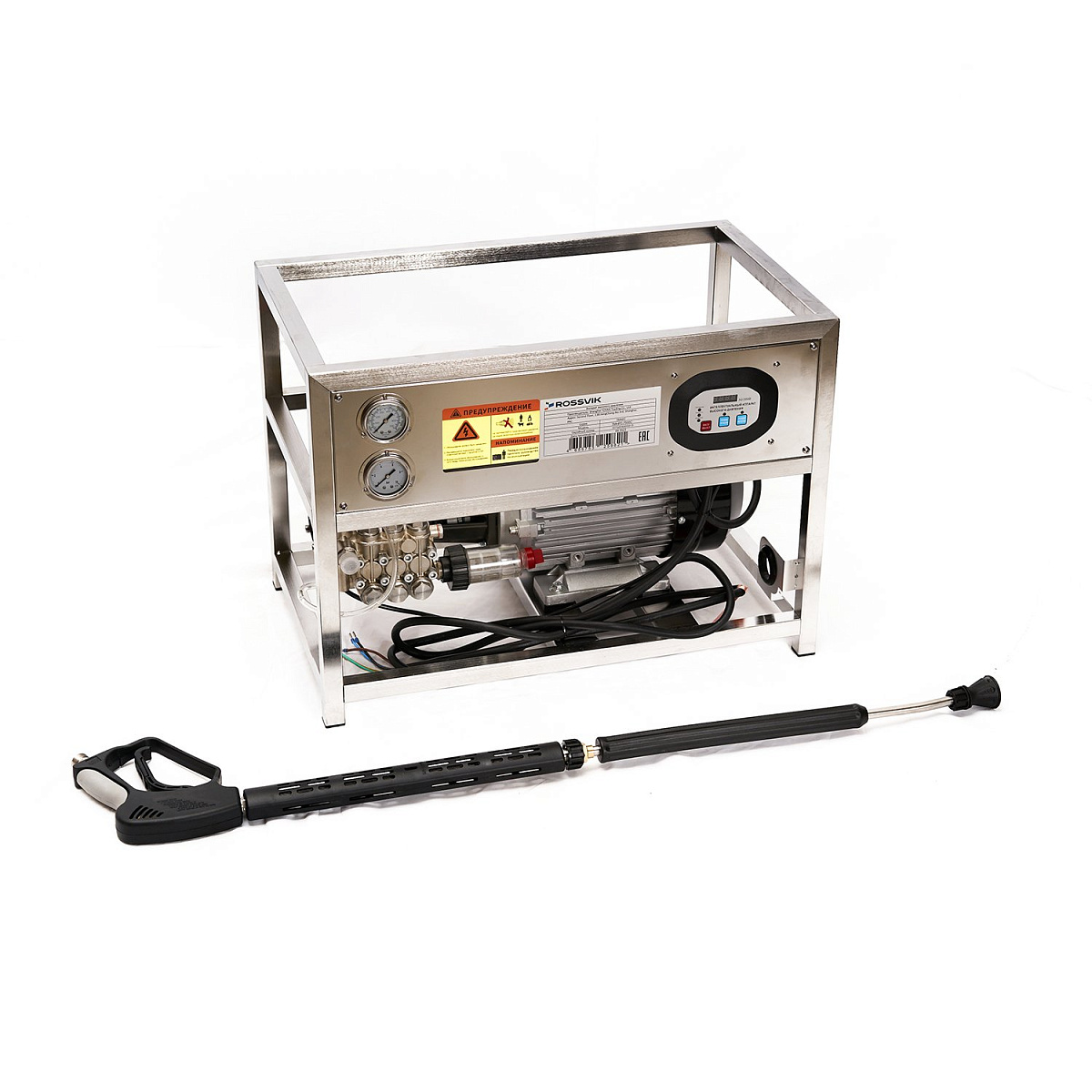 Аппарат высокого давления 230бар, 16л/мин, 380в, 7,5кВт, 1450об/мин