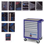 Тележка с набором инструментов 173 предмета