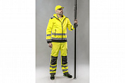 ARGEN Куртка сигнальная SOFTSHELL с капюшоном желтая  Högert   2