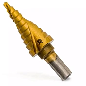 Сверло ступенчатое 4-22 мм, 10 ступеней, HSS-TiN Runtec  RT-DS4-22-10 1
