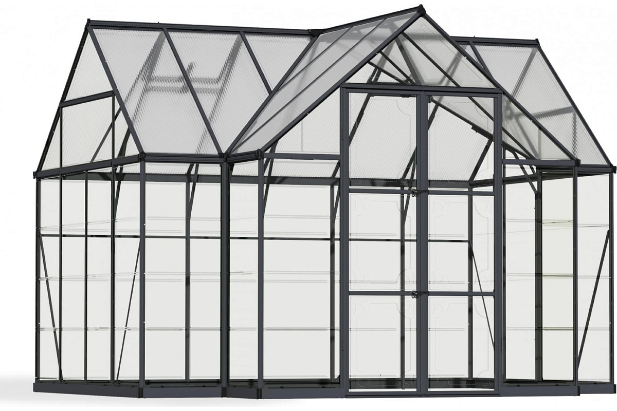 Теплица с прозрачным остеклением Palram VICTORY ORANGERY GARDEN CHALET