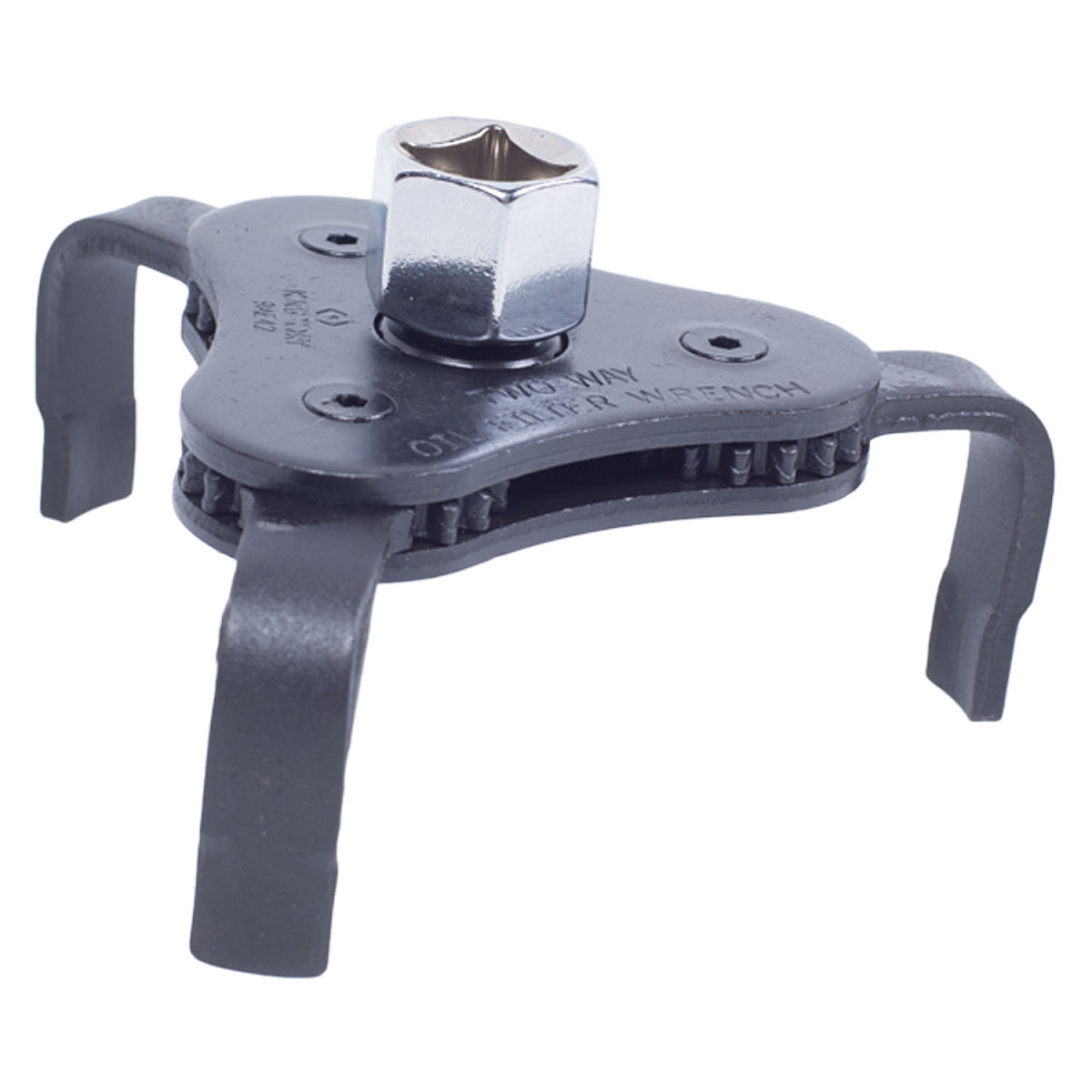 Съемник масляных фильтров 1/2;, 63-102 мм, трехзахватный KING TONY 9AE42