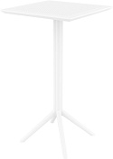 Стол пластиковый барный складной Sky Folding Bar Table Siesta Contract   