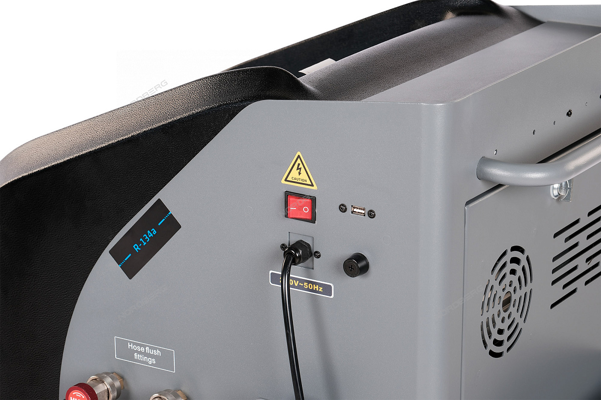 Установка автомат для заправки автомобильных кондиционеров с принтером и тестом утечки