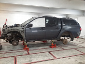 Комплект для фиксации автомобиля к напольным системам типа KOREK Autostapel  KOREK 2