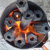 Уголь пресованный 10 кг Kamado Joe  УГ010  3
