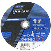 NORTON Круг отрезной Vulcan 180 x 1,6 x 22,23 A 46 S-BF41 мет/нерж Norton  66252925435