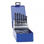 Набор сверл 1.0-13.0 х 0,5мм 25пр. HSS-R Spiralbohrer (Metall) EVENTUS DIN338