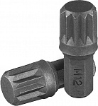 Вставка-бита 5/16"DR SPLINE, M10, 30 мм
