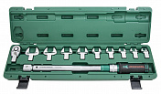 Ключ динамометрический 1/2"DR  40-200 Нм. со сменными рожковыми насадками 13-30 мм  Jonnesway  T30200NS