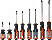 Набор отверток стержневых ROUND GRIP, 8 предметов   975008 