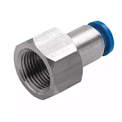 Цанговый разъем F, с уплотнением, металличекий корпус Garwin Industrial  
