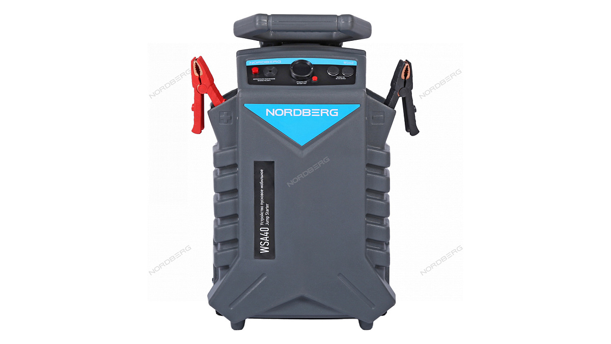 Пусковое устройство, мобильное 12/24 В, 2*28 А·ч