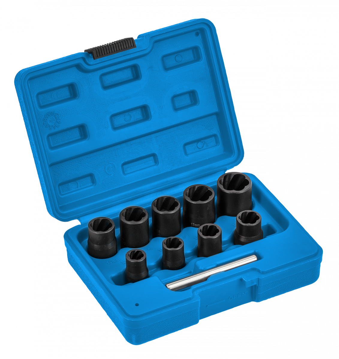 Экстракторы для извлечения обломанных болтов 10 ч.