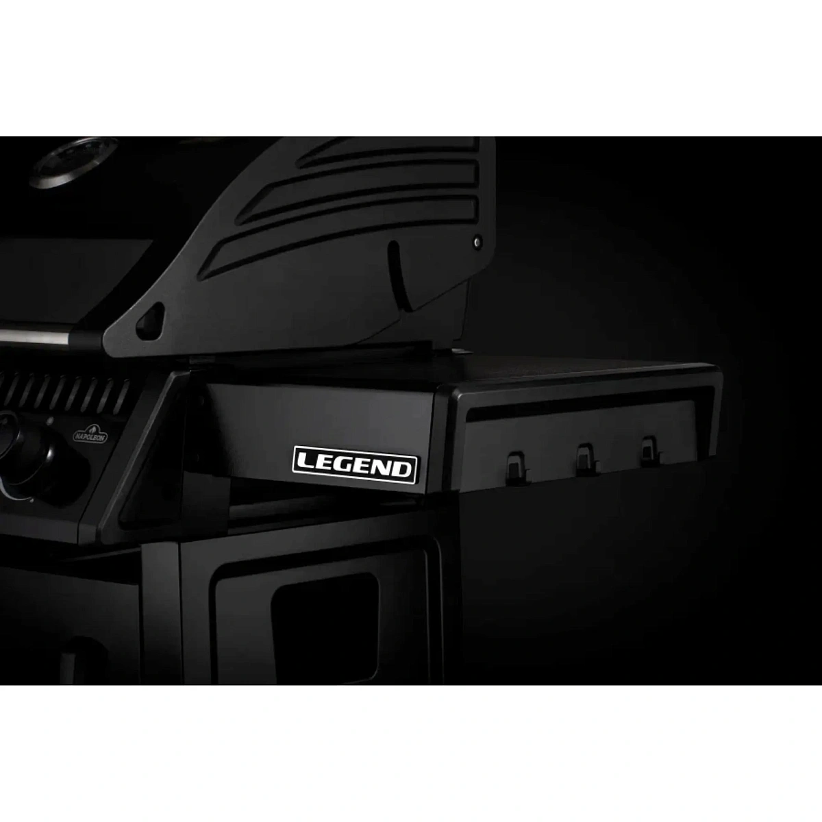 Газовый гриль Legend-425 SB черный (с конфоркой)