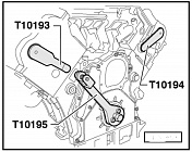 Набор для установки ГРМ VAG 2.5 и 4.9 TDI Licota  ATA-4007 1