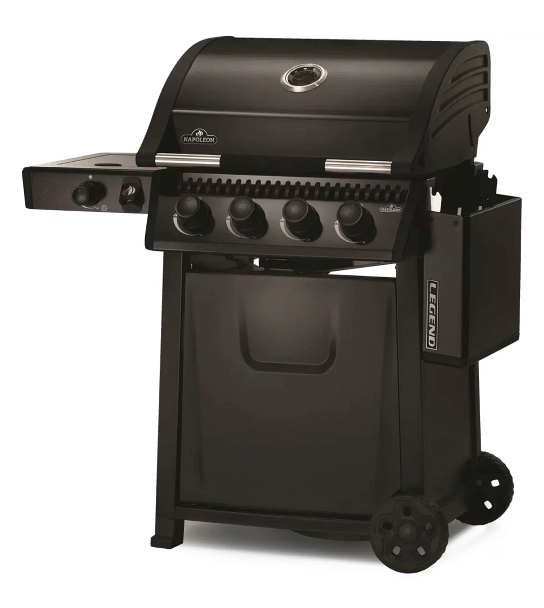 Газовый гриль Legend-425 SB черный (с конфоркой)