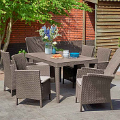 Стол обеденный Girona Table Flat Waves 1