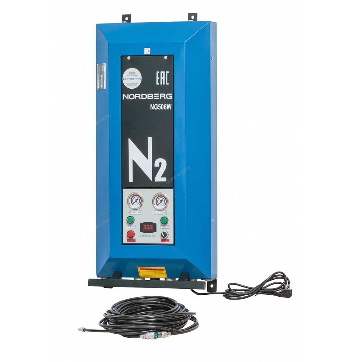 Установка для накачки шин азотом